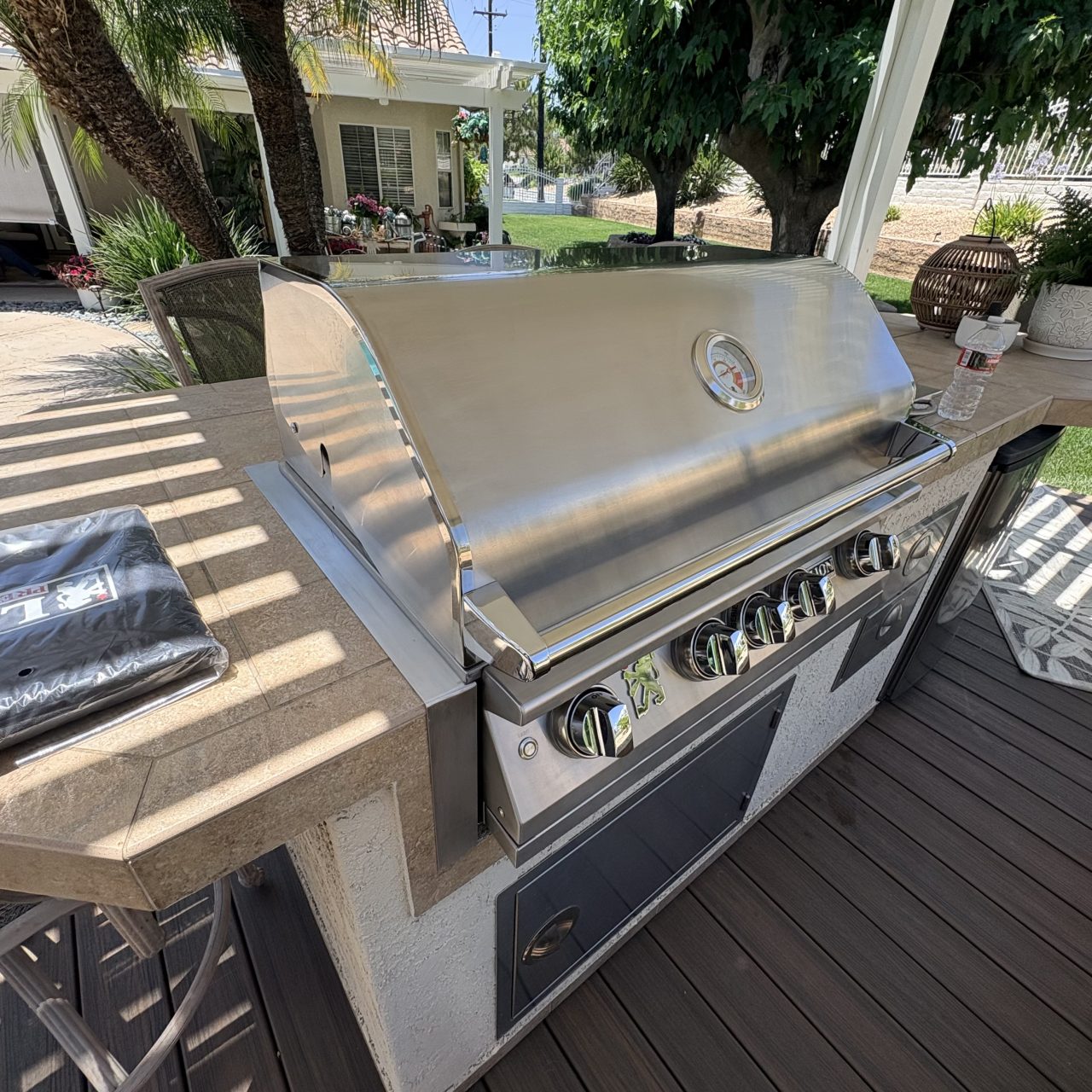 Lion Premium Grills Retrofit Install