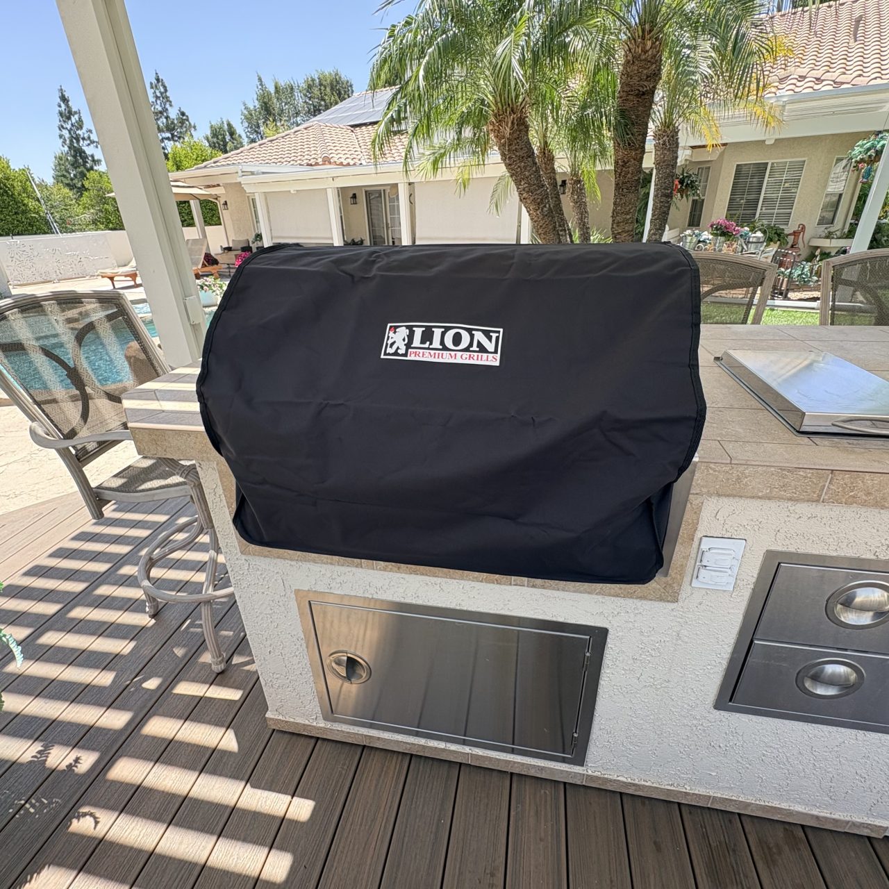 Lion Premium Grills Retrofit Install