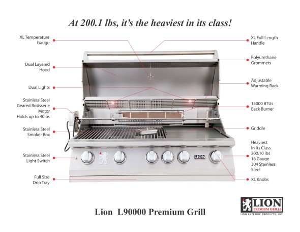 L90000_Premium_Grill_Specs