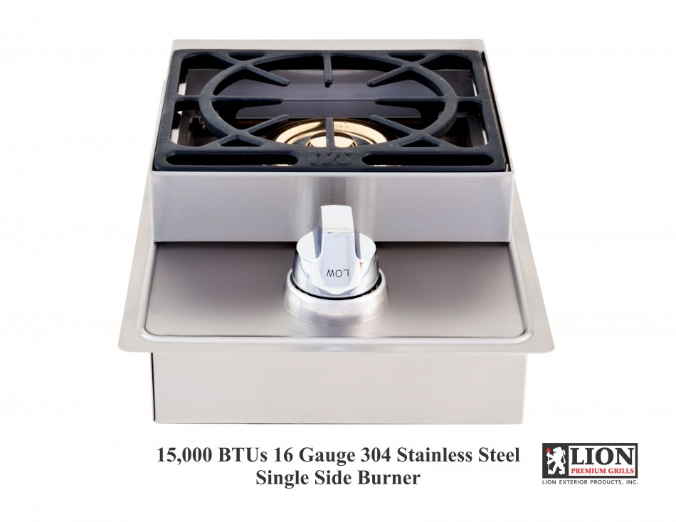 Lion Single Side Burner — Liquid Propane (L6247)