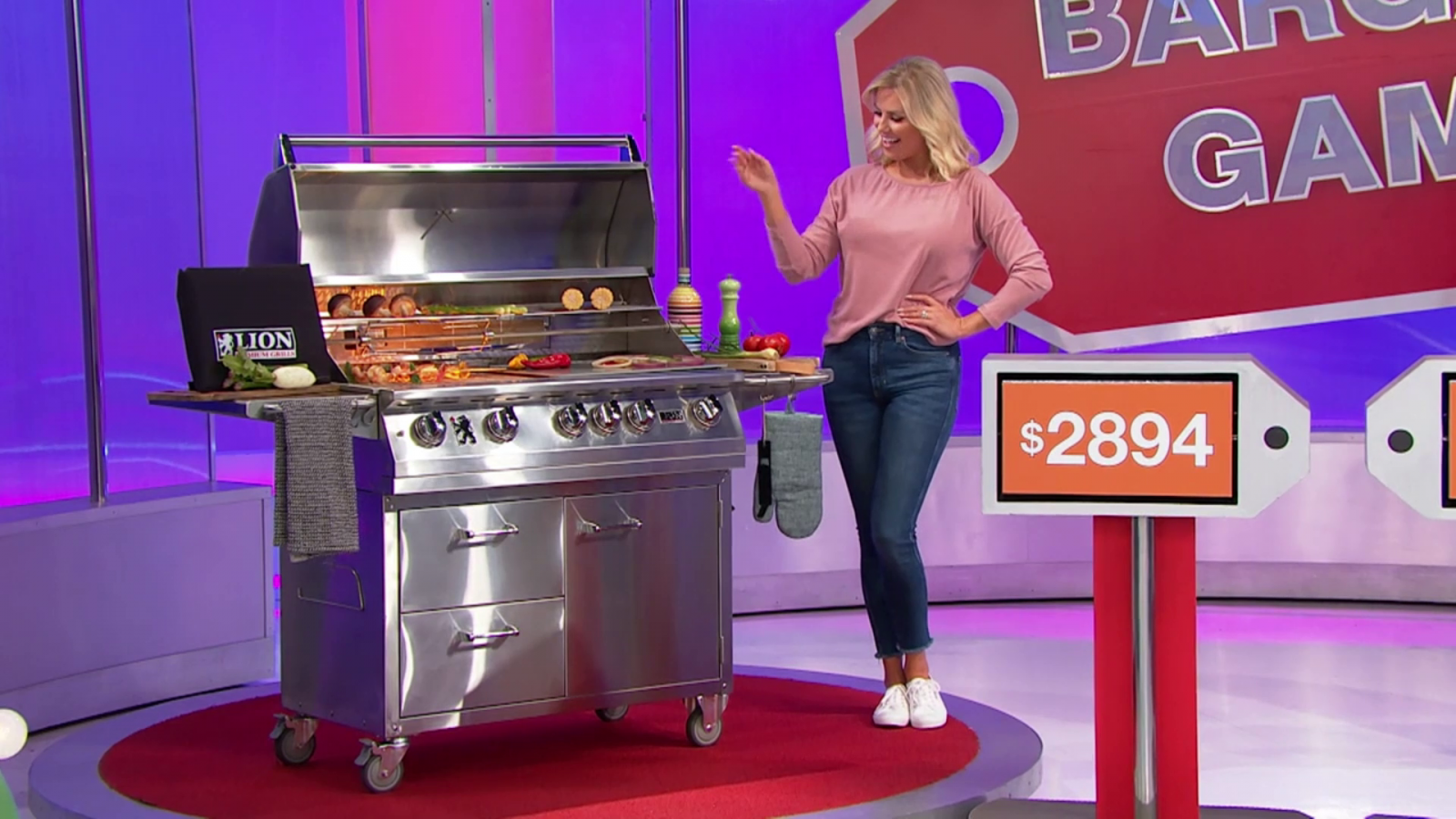 Lion PRemium Grill Cart on the Price is Right