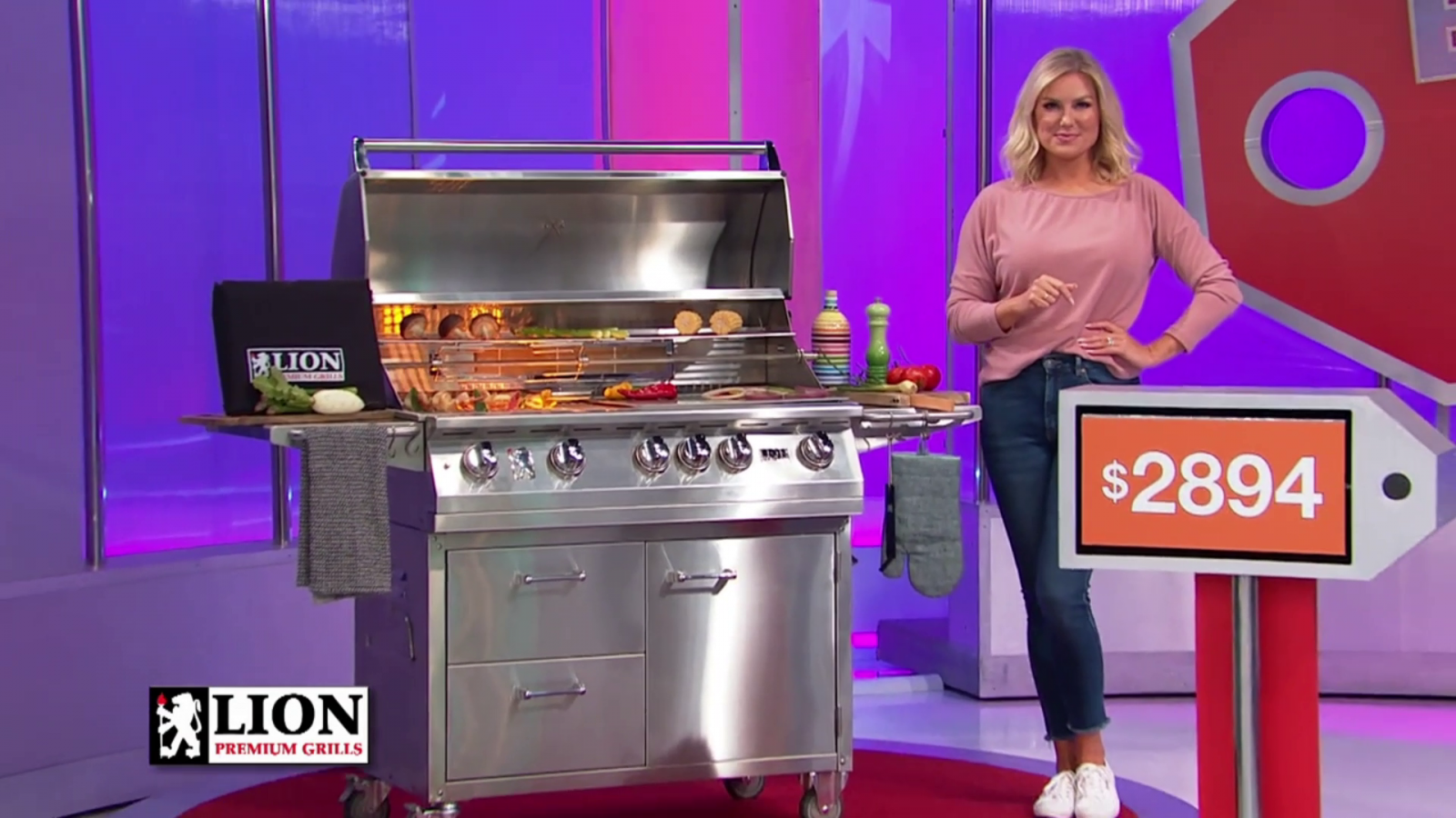 Lion PRemium Grill Cart on the Price is Right